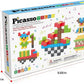 Picasso Cubes 1” Magnetic Puzzle Cubes 108 Piece Magnet Construction Building Block Set Sensory Toy Early Education STEM Learning, Free Ideabook with 50 Ideas, Children Age 3+ Boy Girl PMC108