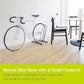 Single Bike Stand Floor by Delta Cycle (2-Pack) - Tool-Free Adjustable Bike Racks for Mountain, Fat Tire, Road Bikes, Freestanding Bicycle Rack for Garage Parking
