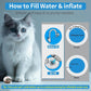 cat Cold pad, Portable Water-Filled cat and Dog, Interactive cat Toy, Suitable for All Kinds of Pets, Keeping Your Pets Cool in Summer