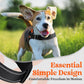 rabbitgoo Dog Harness for Small, Easy On Pet Vest with One Buckle, No Pull Adjustable Service Harness with D-Ring & Handle, Reflective for Safety Walking, Training, Orange, S