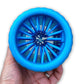 2 Pack Portable Dog Paw Cleaner, Washer, Buddy Muddy Pet Foot Cleaner for Medium Breed Dogs and Cats, Blue