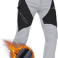 TACVASEN Men's Skiing Snow Pants Fleece Lined Waterproof Winter Insulated Hiking Pant for Outdoor Work Hunting Cargo
