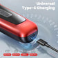 Horse Clippers Low Noise Rechargeble Horse Trimmer Kit, Pet Shaver for Heavy Thick Coats Grooming, 2-Speed Cordless Animal Shears for Horse, Sheep, Cats and Dogs