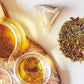 Grace Farms Organic SPEARMINT ROSE Herbal Tea (100 Enveloped Pyramid Sachets w/ String & Tag) | Naturally Sweet, Stress Relieving and Caffeine Free | Organic, Fair Trade and Kosher Certified | Delicious Iced Tea | Gives Back 100% of Profits