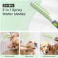 Dog Shower Attachment, Pet Shower Head for Fast and Easy Bathing and Cleaning, Dog Shower Wand With Metal T-Diverter, 8-Foot Hose T-Diverter Adapter For Indoor and Outdoor
