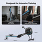 MERACH Rowing Machines for Home, Adjustable Air Resistance Professional Indoor Rowing Machine, Ergonomic Comfort Seat, Performance Monitor and Device Holder, Easy Storage