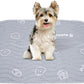 Washable Pee Pads for Dogs, 2 Pack Heavy Absorbency Reusable Pee Pads Prevent Leakage Non-Slip, Waterproof Pet Training Pads for Puppy Playpen, Crate, Whelping Box, 18"x24"