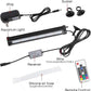 Submersible Bubble Aquarium Light：RGB Aquarium Light with Remote Control Oxygenator for Saltwater Coral Growth - 9 Inch Waterproof Fish Tank Light Designed for Aquarium Breeders