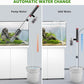 Electric Aquarium Vacuum Gravel Cleaner: 24W Fish Tank Vacuum Gravel Cleaner with Strong Suction for Automatic Water Change Algae Remover Sand Wash Water Shower and Water Circulation, Timed Off