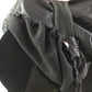 Majestic Ally Nylon Waterproof Fleece Lined Ride On English Saddle Cover-Multiple Color (Black)