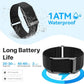 Health Fitness Tracker, Wearable Smart Bracelet for Men Women, Continuous Sleep/Heart Rate/Stress/Blood Pressure Monitor, IP68 Waterproof 120+Sports Modes, 2 Pack Bands, Free App for Android iPhone