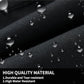 Coverado Rear Car Seat Covers, Waterproof Canvas Seat Protector for Car Seat Cushions for Kids & Dogs, Seat Covers Compatible with 2015-2025 Ford F150 & 2017-2025 Ford F250 F350 F450(Black, 2PCS)