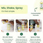Good Natured Brand All-Purpose Cleaner Concentrate | Multi-Surface Cleaner | Natural Lemon Essential Oil | Multipurpose Cleaner Concentrate All Surfaces | Lemon Love | 16oz makes 256oz