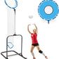Volleyball Setter Trainer Net Setting Training Equipment Target Practice Indoor or Outdoor, Adjustable Height (4.6 ft-9.8 ft) and Angle for Serving Spiking Drills System