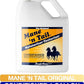 Mane 'n Tail Conditioner Gallon, for Soft Silky Hair. For Horses and Humans! (128 Fl Oz)