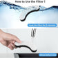 Cat Water Fountain Filters, 8 Pack Pet Fountain Replacement Filters Fit for Clear Cat Fountain Dispenser