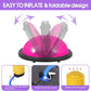 Half Balance Ball Trainer with Resistance Bands, Pink, Exercise Ball for Yoga and Stability Training