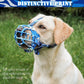 BARKLESS Dog Muzzle, Silicone Basket Muzzle for Small Medium Large Dogs, Soft Cage Mouth Cover Prevent Biting Chewing, Allow Drinking Panting, Suitable for German Shepherd