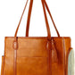 Stylish Dog Purse Carrier, Leather Pet Carrier Bag for Small Dogs Cats Puppy, Airline Approved Soft-Sided Carrier Brown