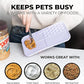 Pup Culture Dog Lick Mat for Dogs (2 Pack), Feeding Pad for Anxious Pets Plus 4 Different Puzzles for Mental Stimulation for Dogs - Supports Mental, Dental, and Digestive Health - Heavy Duty