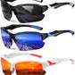 Sports Polarized Sunglasses for Men Cycling Running Fishing UV Protection Sun Glasses Lightweight Half Frame Goggles
