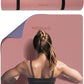 Extra Thick 8mm Yoga Mat, 72"x28" Non Slip Exercise Mat, Reversible 2-Sided Dual Color Premium POE Material, with Carrying Strap for Yoga, Pilates, Home Gym