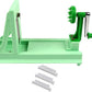 Japanese Turning Vegetable Spiralizer, Veggie Spiralizer For Fresh Zucchini, Squash, Butternut Squash with 1 Straight-Edged Blade and 3 Serrated Blades Multiple