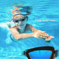Kids Swim Goggles, Swimming Goggles for Kids with Nose Clip, Earplugs, Nose Bridge for Age 3-15