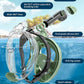 QingSong Full Face Snorkel Mask for Adults, Snorkeling Gear with Camera Mount, 180 Degree Panoramic View Snorkel Set Anti-Fog Anti-Leak
