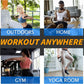 Resistance Bands with Handles for Working Out Women and Men, Exercise Bands with Door Anchor, Stretch Bands for Home Workouts, Simple Guide Included