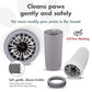 Dexas MudBuster Portable Dog Paw Cleaner, Premium Quality Large Gray Pet Accessory