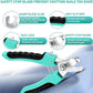 Dog Brush Kit for Grooming Short & Long Haired Dogs & Cats, 5 in 1 Pet Grooming Set for Small Animals, 5 PCS Puppy Self-Cleaning Slicker Brush and Pet Comb for Shedding Medium & Large Dogs