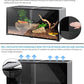 REPTIZOO Large 120 Gallon Reptile Terrarium, Reptile Tank 48" x 24" x 24" Black-Tinted Eco-Terrarium