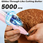 Casfuy Cordless Dog Paw Trimmer - Low Noise Small Dog Clippers with Double Blades USB Rechargeable Grooming Clipper for Dogs Cats and Small Pets for Trimming Hair Around Paws, Eyes, Ears, Face, Rump