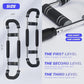 Twister Arm Trainer, Adjustable Chest Workout Equipment, Twister Arm Chest Exerciser Home Gym Strength Trainer, Portable Detachable Spring Workout Bar Home Fitness Equipment
