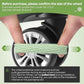 8 Pcs Upgrade Luggage Wheel Covers, Carry On Luggage Suitcases,Wear-Resistant, Anti-Noise, Silicone Wheel Protective Covers for 2-2.4" Spinner Wheel,Essential Travel Accessories (Green)