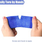 9 Pack 2" x 5 Yards Self Adhesive Bandage Wrap Self Stick Wrap for Ankle, Wrist, Finger, Sports, Breathable Cohesive Vet Tape for Pets (D Dark Blue)