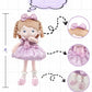 Soft Baby Doll Toys (16''), My First Baby Rag Doll for 1 Year-Old Girl Birthday Gift, Christmas Plush Toys Gift for Toddler Kids Infants-Princess Aurora