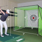 Golf Practice Hitting Nets for Backyard Driving Indoor Use Heavy Duty Practice Golf Driving Nets for Backyard Premium Portable Golf Impact Nets Cages with Frame