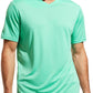 MIER Men's Quick Dry Workout Shirts Moisture Wicking Running Athletic Performance T-Shirts Recycled Polyester Top Tee