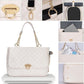 Fashion Pet Carrier Dogs Cat Small Animals Purse Bag, Leather Pet Carriers Dog Puppy Kitten Tote Travel Handbag TSA Airline-Approved
