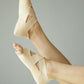 ABIRAM Yoga Socks Toeless Non-Slip Grips & Straps, for Pilates, Barre, Ballet, Bikram, Workout for Women