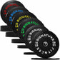 Olympic Bumper Plates Set, 2" Weight Plates for Strength Training & Weightlifting, Paris or Set or Set with Barbell, Multiple Options