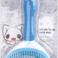Depets Self Cleaning Slicker Brush, Dog Cat Bunny Pet Grooming Shedding Brush - Easy to Remove Loose Undercoat, Pet Massaging Tool Suitable for Pets with Long or Short Hair