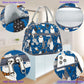 FlowFly Insulated Lunch Cooler Bag - Tote Bag Organizer for Women/Men, Owl