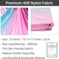 PRIOR FITNESS Aerial Silks Kit Colorful 9/15/20 Yards 40D Nylon Fabric Hammock Set With Hardware & Guide for All Levels Of Aerial Yoga Practice and Acrobatic Flying For Adults Aerial silk