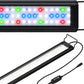 Tatub 11W LED Aquarium Light for 18"-24" Fish Tank, Full Spectrum Fish Tank Light with White Blue Red Green LEDs, 10 Levels of Brightness，Timer Auto On/Off