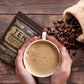 Mushroom Coffee (60 Servings) 10 Mushrooms (Lion’s Mane, Cordyceps, Turkey Tail & Other) Mixed With Gourmet Arabica Instant Immune Boosting Coffee for Focus & Gut Health Support