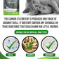 No Sweat Activated Carbon Cat Litter Odour Neutralizer- Made Of Coconut Shell -All Natural - None Chemical,Toxic Ingredients- Non-Scented-Planet Friendly-Disposable 10 Packs in One Box 250 GR