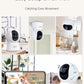 ARENTI 5G Security Camera Indoor, 4MP Pet Camera with Speaker for Dog/Cat, Baby Monitor with Phone App, Dual-Band WiFi, Auto Tracking, Super Night Vision, 2-Way Talk, Cloud & SD Card Storage